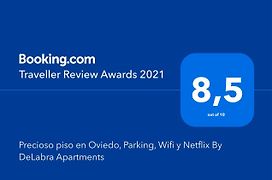 Precioso piso en Oviedo, Parking, Wifi y Netflix By DeLabra Apartments