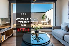 Downtown Rooftop - Centre Ville - Wifi - Terrasse - Netflix