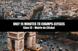 Suite L'éclipse Paris, logement avec jacuzzi, à 10 minutes des Champs Elysées