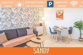 Zenbnb / Sandy / Parking Prive / 5 Pers. / Geant /