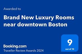Brand New Luxury Rooms Near Downtown Boston