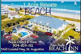Ocean Sands Beach Boutique Inn-1 Acre Private Beach-St Augustine Historic-2 Miles-Shuttle With Downtown Tour-Heated Salt Water Pool Until 4Am-Popcorn-Cookies-New 4K Usd Black Beds-35 Item Breakfast-Eggs-Bacon-Starbucks-Free Guest Laundry-Ph#904-799-S