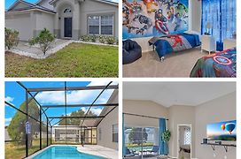 Disney Themed Home Entire House With Private Pool Close To Disney