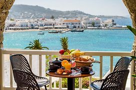 Yalos Hotel Sunset View Mykonos Town Private Rooms