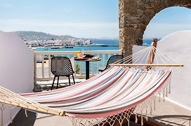 Yalos Hotel Sunset View Mykonos Town Private Rooms