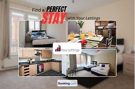 Luxury 6 Bedroom Contractor House By Your Lettings Short Lets & Serviced Accommodation Peterborough With Free Wifi