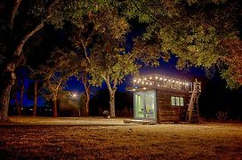 Elegant Container Tiny House Yellow & Blue