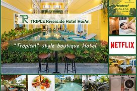 Triple Riverside Villa Hotel Hoian