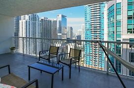 4 Bed Full Condo In Miami With Skyline & Sea View