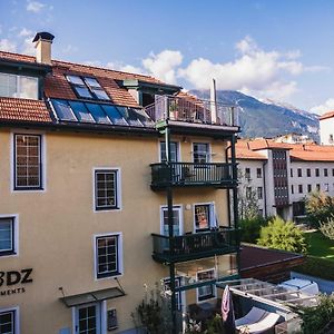 Riedz Apartments Innsbruck- Zentrales Apartmenthaus mit grüner Oase Exterior photo