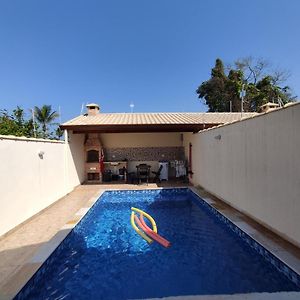 Casa nova na praia com piscina e área de churrasco Itanhaém Exterior photo
