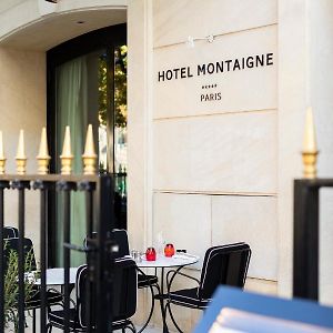 Hotel Montaigne Paris Exterior photo