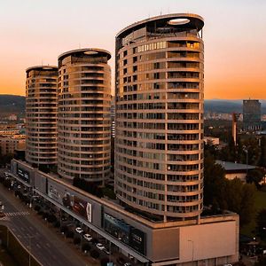 Fantastic View From The 20Th Floor Apartment Bratislava Exterior photo