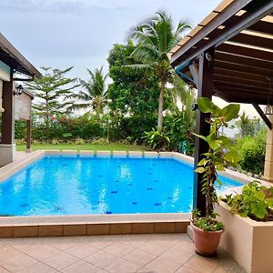 Melaka Beachfront Villa With Pool Malacca Exterior photo
