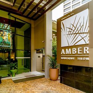 Amber Boutique Silom Banguecoque Exterior photo