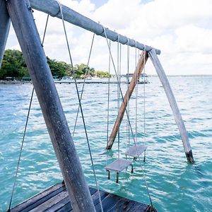 Apartamento Private Bungalow @ Bacalar 7 Colors Lagoon Exterior photo