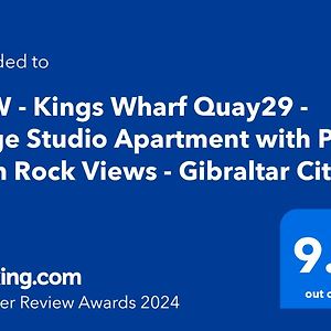 New - Kings Wharf Quay29 - Large Studio Apartment With 3 Pools - Gym - Rock Views - Holiday And Short Let Apartments In Gibraltar Exterior photo
