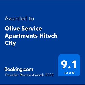 Olive Service Apartments Hitech City Hyderabad Exterior photo