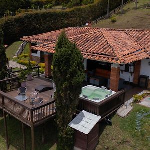 Casa Campestre Montecarlo Guatape- Desayuno A Pareja Villa Exterior photo