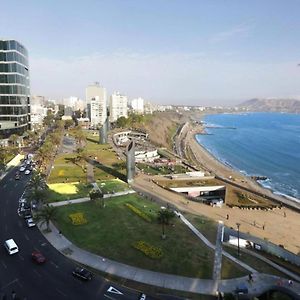 Oceanfront Miraflores Larcomar Next To Marriott Apartment Lima Exterior photo