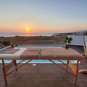 Tramonto Luxury Villa No1- Breathtaking Sunset View Foiníkion Exterior photo