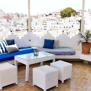 Maison Médina, terrasse panoramique Tanger Exterior photo