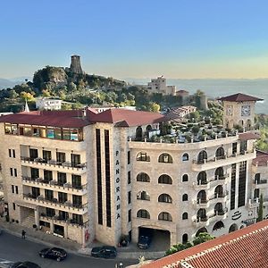 Hotel Panorama Kruje View On The Castle And The Old Town Exterior photo