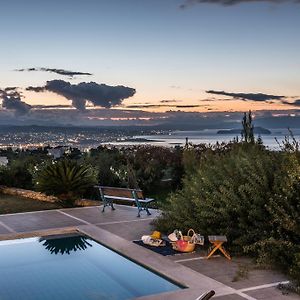 Villa Mariposa - Panoramic Sea View - Near Chania City Room photo