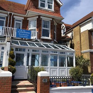 The Langtons Bed & Breakfast WTA WTA Eastbourne Exterior photo