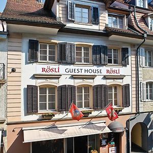 Roesli Guest House Lucerna Exterior photo