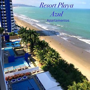 Resort Playa Azul Departamentos frente al mar Tonsupa Exterior photo