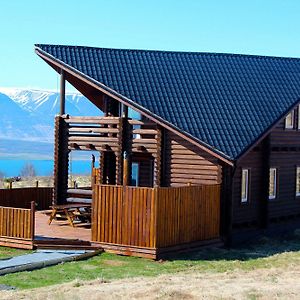 Villa Akureyri Log Cabin Exterior photo