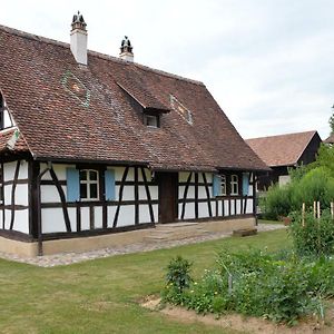 Les Colombages D'A Cote Villa Stetten Exterior photo