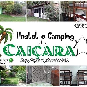 Hostel e Camping Caiçara Santo Amaro do Maranhao Exterior photo